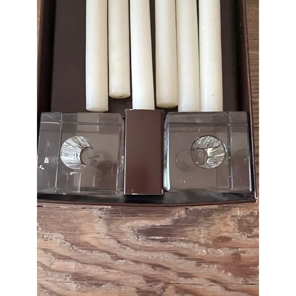 Creative Candles Ivory Taper Candles Set of 6 NEW